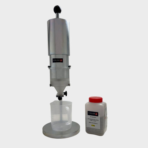 Flow coefficient of aggregates | Sand angulometer