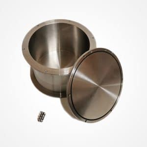 Jarres en acier inoxydable Micro Deval