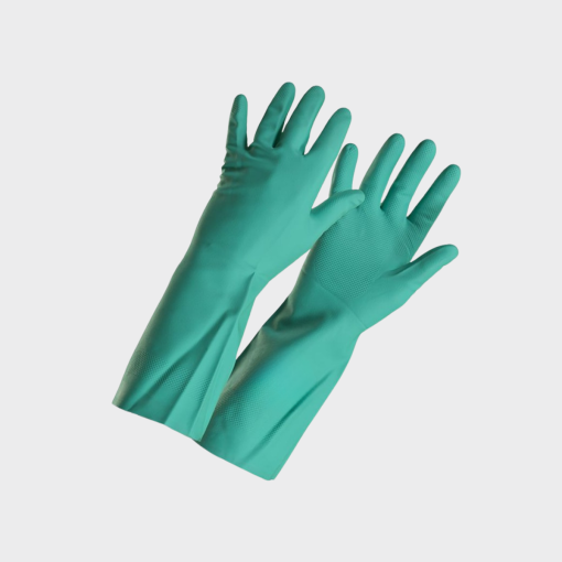 Gants nitrile molletonnés protection chimique | G630W